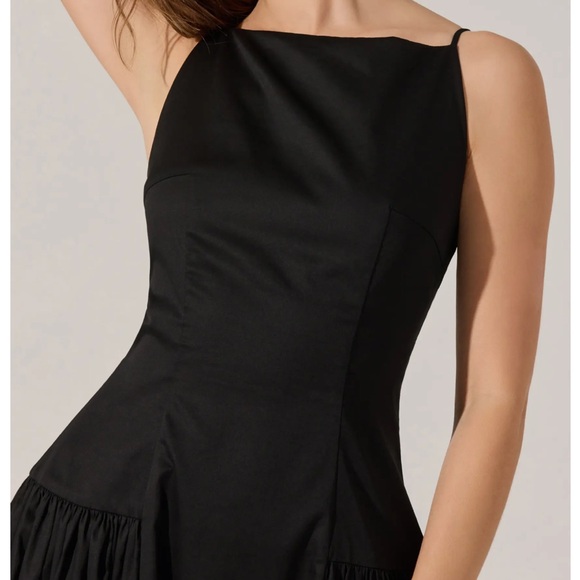 ASTR the Label Women's Linen Drop-Waist Dress-M - Picture 2 of 8